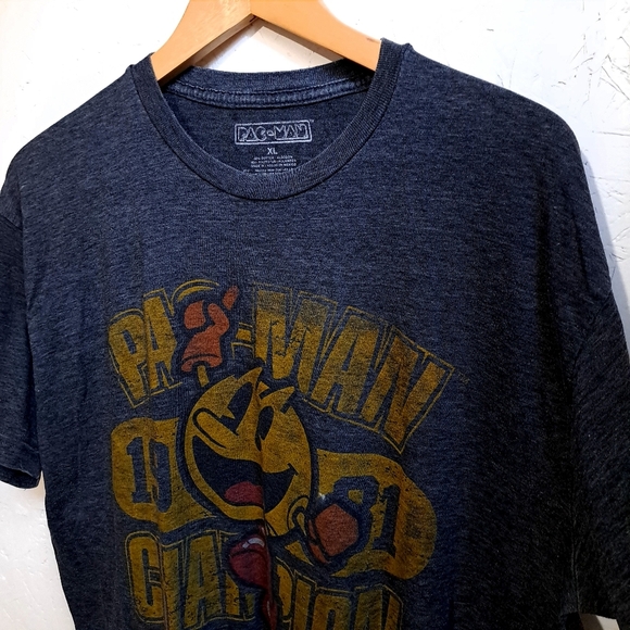 Pac man| retro Champion Gray T-Shirt - Picture 5 of 9